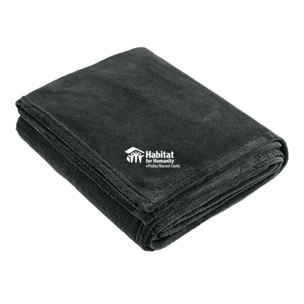 Port Authority Oversized Ultra Plush Blanket - Embroidered Logo Thumbnail