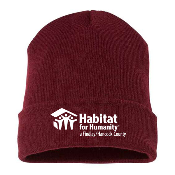 YP Classics Cuffed Beanie - Embroidered Logo Thumbnail