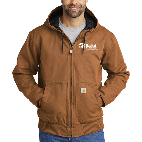 Carhartt Tall Washed Duck Active Jac - Embroidered Logo Thumbnail