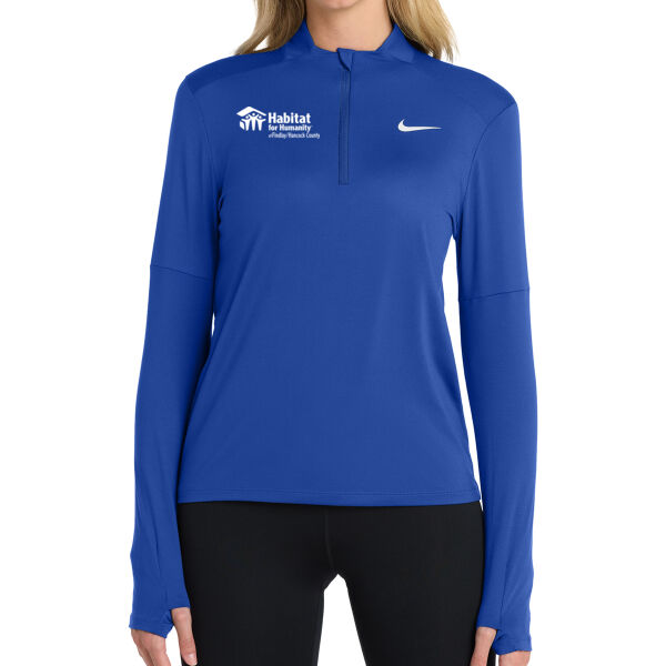 Nike Women's Dri-FIT Element 1/2 Zip Top - Embroidered Logo Thumbnail
