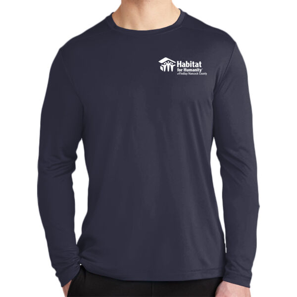 Sport-Tek Posi-UV Pro Long Sleeve Tee - Printed Logo Thumbnail
