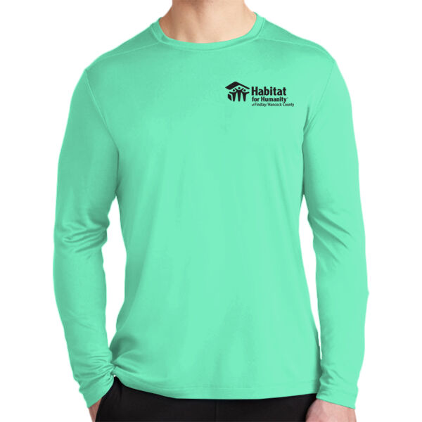 Sport-Tek Posi-UV Pro Long Sleeve Tee - Printed Logo Thumbnail