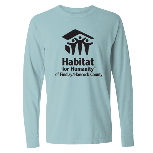 VOLUNTEER TEE - Comfort Colors Unisex Garment-Dyed Heavyweight Long Sleeve T-Shirt - Printed Logo Thumbnail
