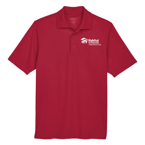 CORE365 Men's Origin Performance Pique Polo - Embroidered Logo Thumbnail