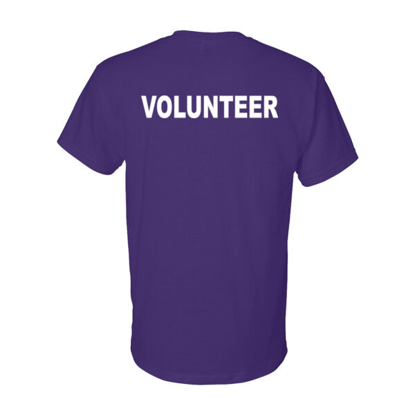 VOLUNTEER TEE - Gildan Unisex DryBlend T-Shirt - Printed Logos Thumbnail
