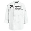 Eight Knot Button Chef Coat with Thermometer Pocket Thumbnail